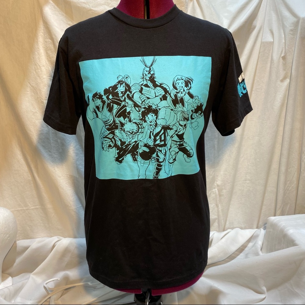 My Hero Academy Manga Anime Series Graphic Tee Mens Size S